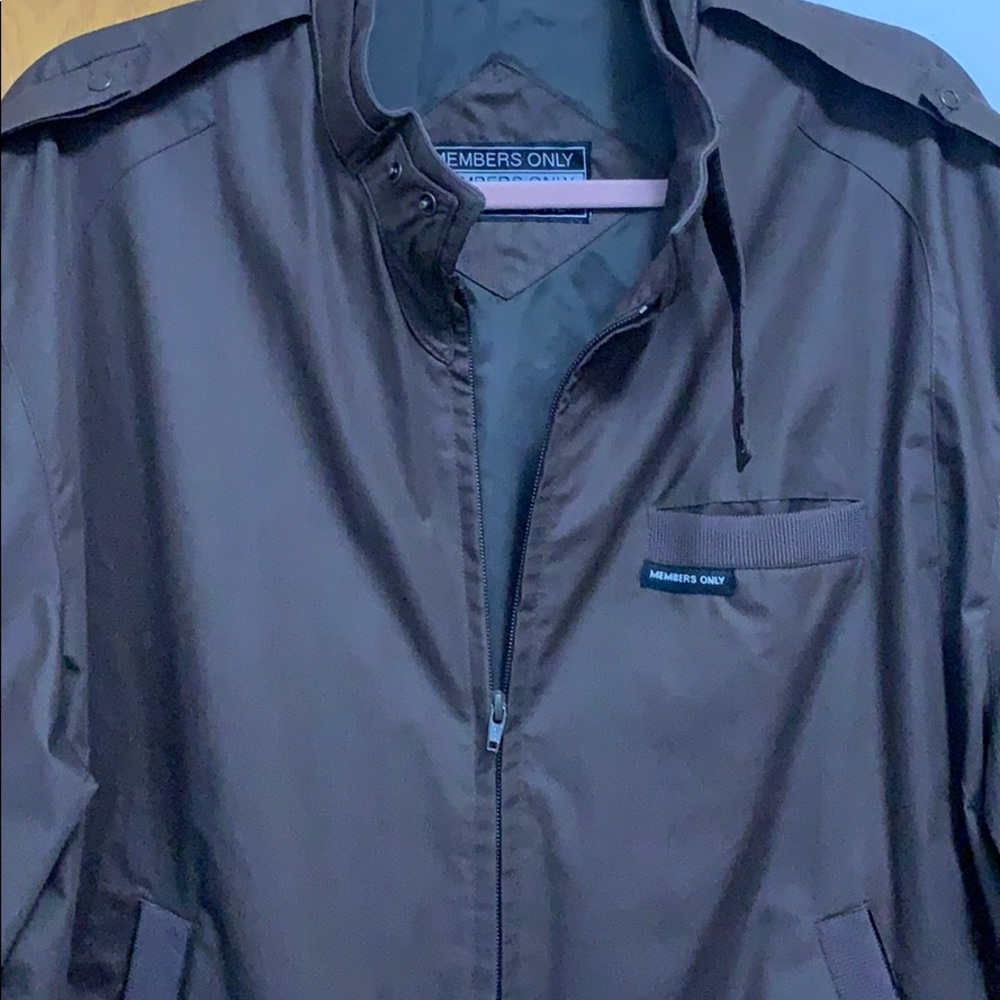 Members Only vintage jacket